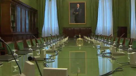 La sala donde se ha celebrado la comisión La sala donde se ha celebrado la comisión