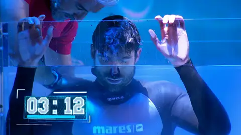 La Apnea de Juan Betancourt en 'El Desafío' La Apnea de Juan Betancourt en 'El Desafío'
