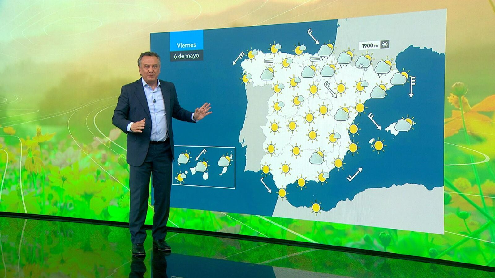 Cielos despejados y ascenso de las temperaturas que dará lugar a un fin de semana propio del mes de junio