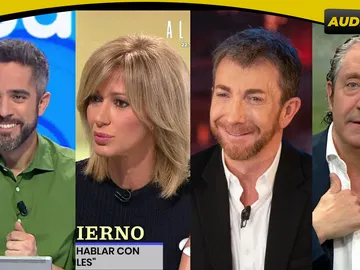 Antena 3 lidera el miércoles y el Prime Time con lo más visto de la TV y 'El Chiringuito de Jugones' golea en Mega con su 2º mejor dato histórico Antena 3 lidera el miércoles y el Prime Time con lo más visto de la TV y 'El Chiringuito de Jugones' golea en Mega con su 2º mejor dato histórico