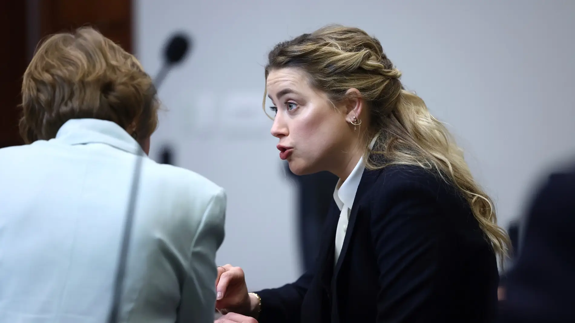 Amber Heard en el juicio