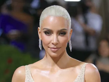 Kim Kardashian en la gala Met Kim Kardashian en la gala Met