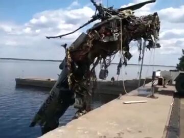 Helicóptero ucraniano rescatado 