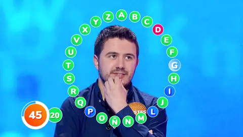 Un despiste que puede costar ‘El Rosco’: el primer duelo entre Orestes y Marisa se decide por la mínima  Un despiste que puede costar ‘El Rosco’: el primer duelo entre Orestes y Marisa se decide por la mínima