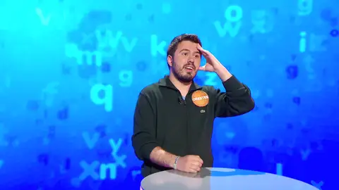 El lapsus de Orestes en ‘El Rosco’: desencadena un esperpento de fallos en su duelo con Marisa El lapsus de Orestes en ‘El Rosco’: desencadena un esperpento de fallos en su duelo con Marisa