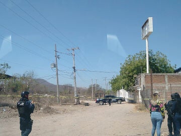 Policías estatales vigilan hoy la zona donde fue asesinado el periodista Luis Enrique Ramírez