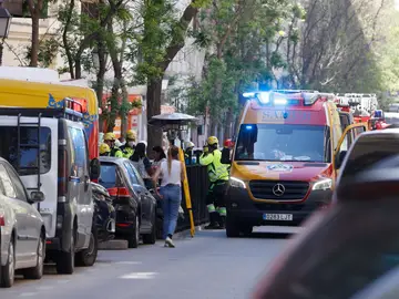 Explosión en Madrid: &quot;He visto a una niña herida&quot;