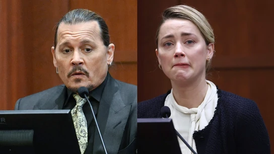 Johnny Depp y Amber Heard en el juicio Johnny Depp y Amber Heard en el juicio