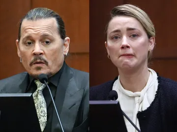 Johnny Depp y Amber Heard en el juicio Johnny Depp y Amber Heard en el juicio