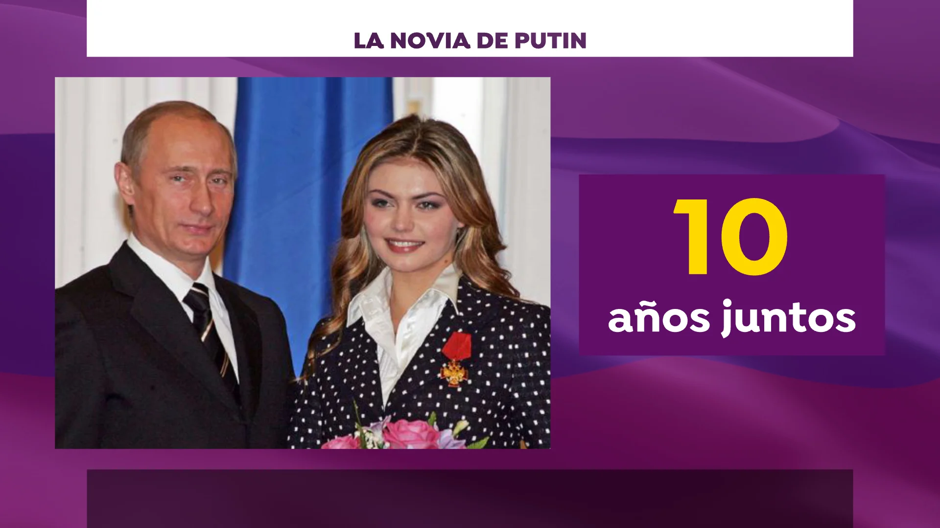 La UE apunta a la supuesta novia de Putin