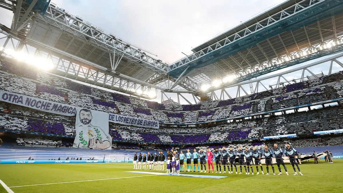 El Bernab&eacute;u, antes del Madrid-City