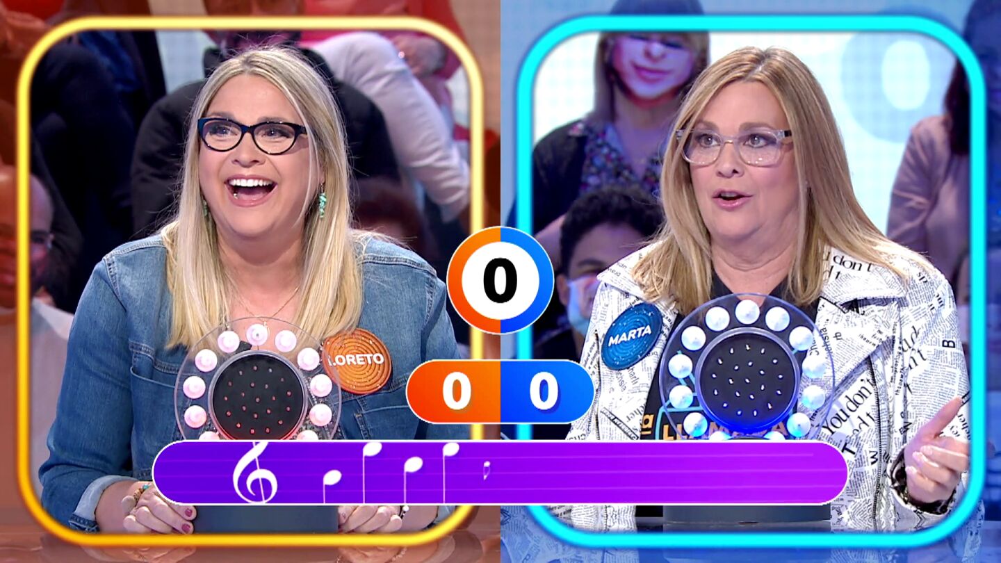 El reto imposible de Loreto y Marta Valverde en ‘Pasapalabra’: el título de su canción en ‘La Pista’