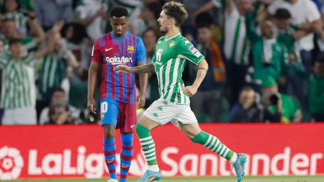 Betis - Barça: Resultado, resumen y goles de LaLiga Santander, en directo (1-2) Betis-Barça