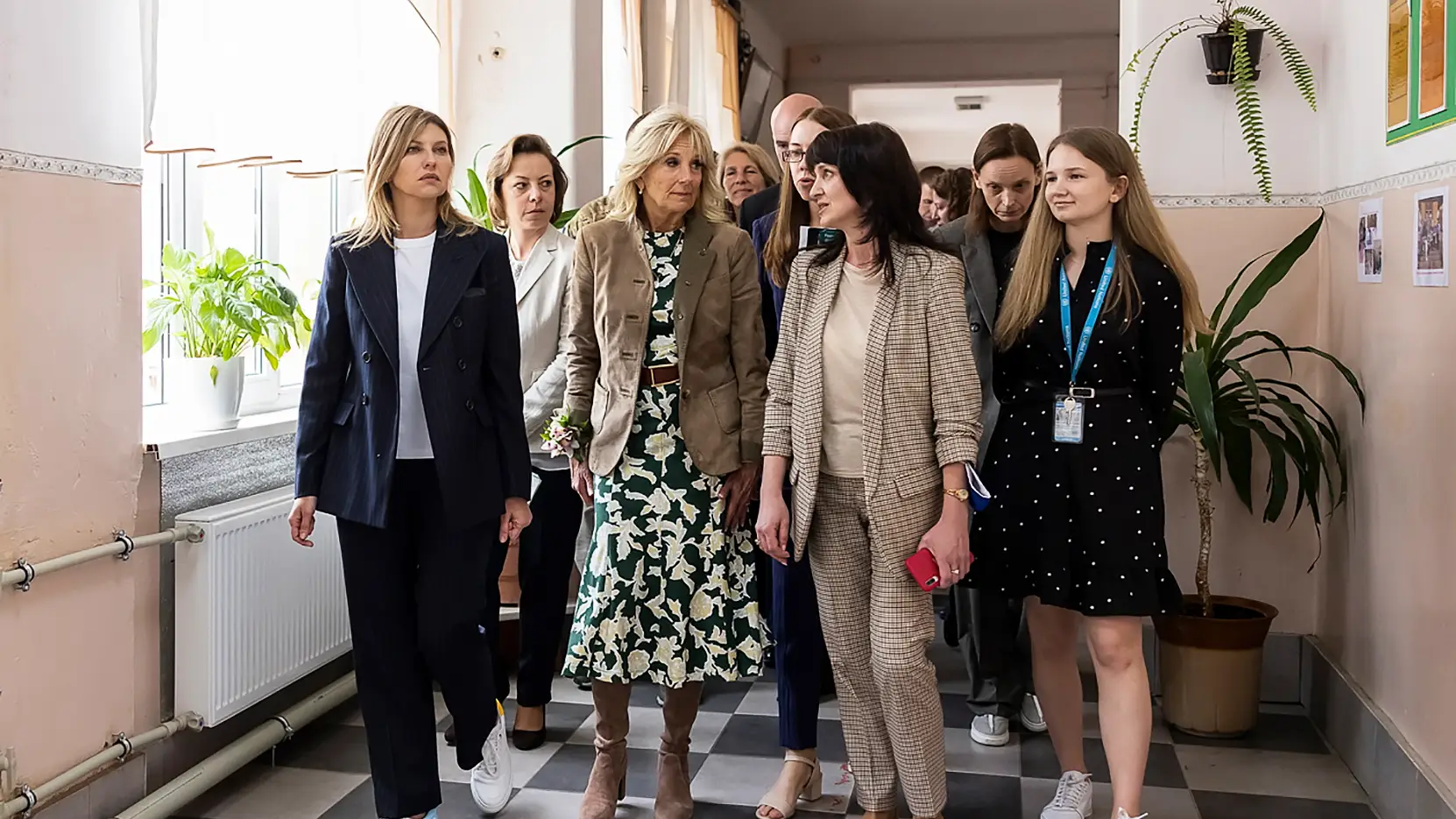 Jill Biden y Olena Zelenska Jill Biden y Olena Zelenska