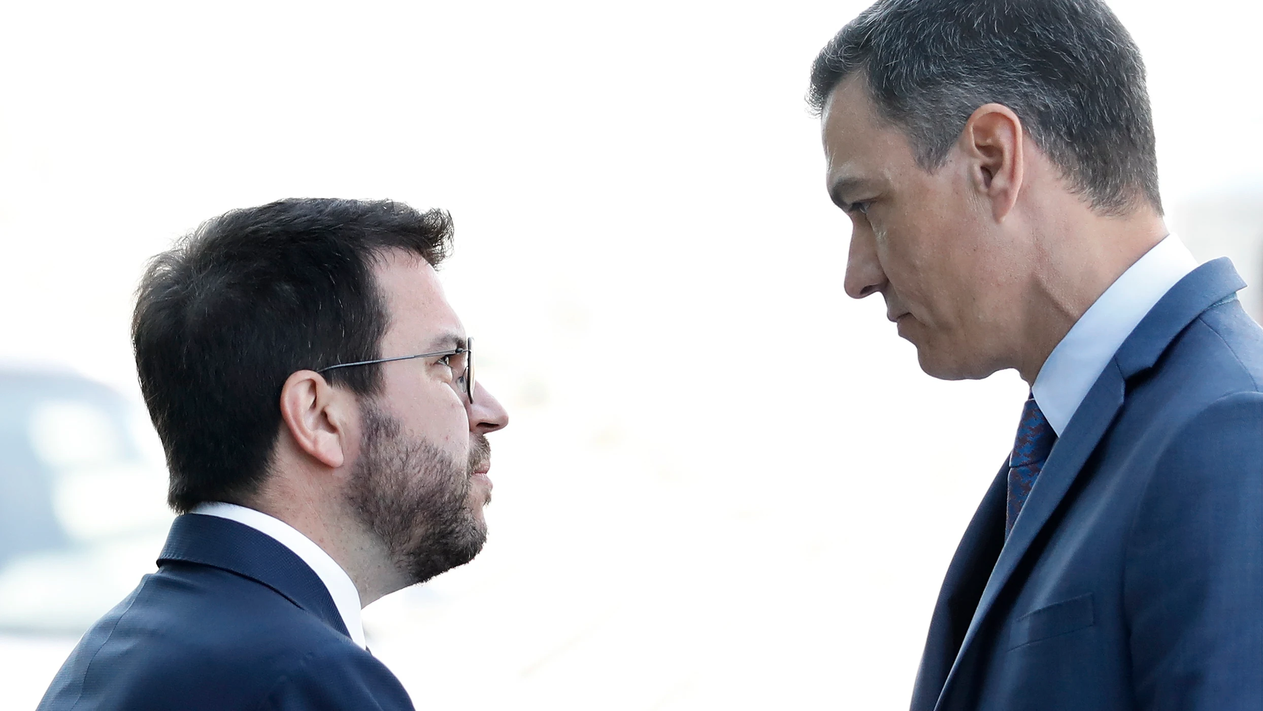 Pedro Sánchez y Pere Aragonès Pedro Sánchez y Pere Aragonès