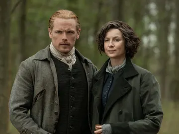 Jamie y Claire Fraser, de 'Outlander' Jamie y Claire Fraser, de 'Outlander'