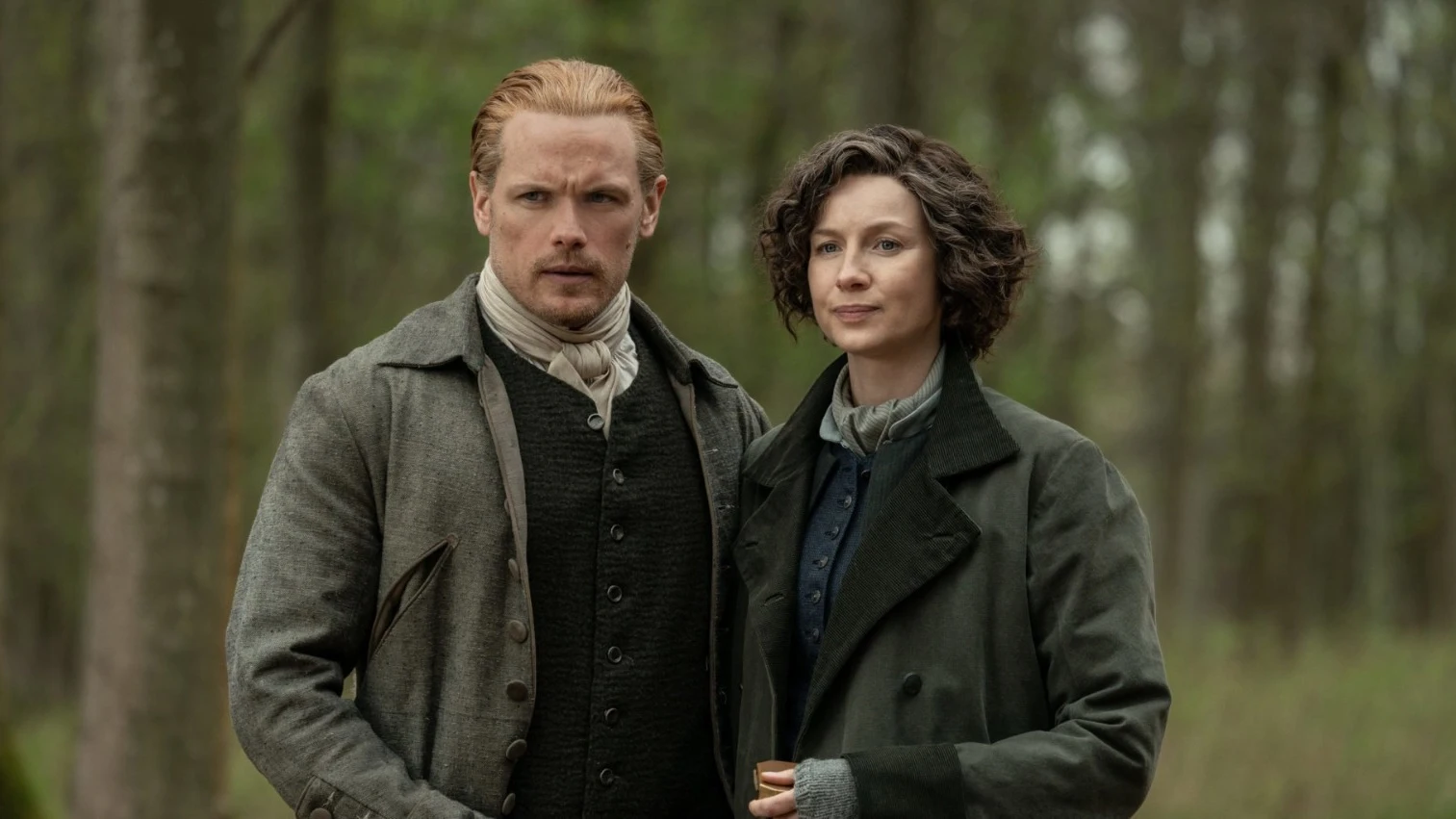 Jamie y Claire Fraser, de 'Outlander'