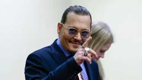 Johnny Depp en el juicio contra Amber Heard Johnny Depp en el juicio contra Amber Heard