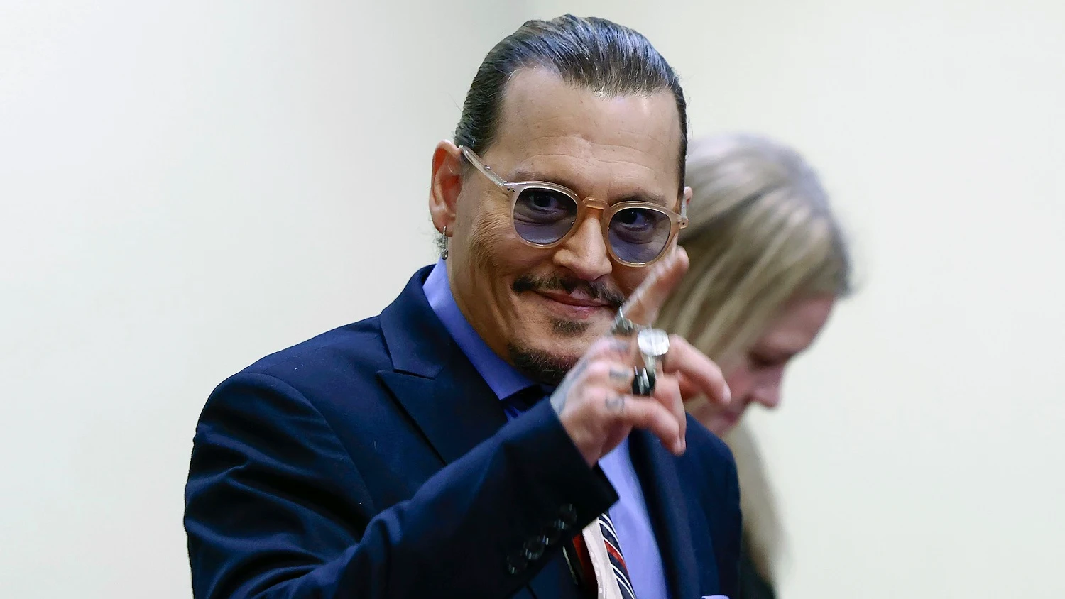 Johnny Depp en el juicio contra Amber Heard Johnny Depp en el juicio contra Amber Heard