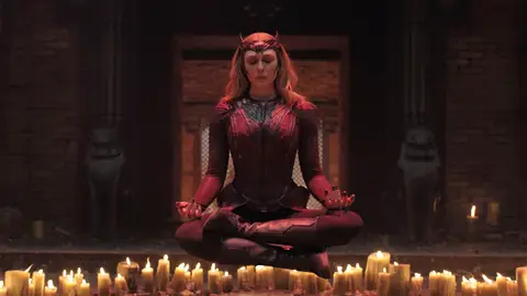 Elizabeth Olsen como Bruja Escarlata en 'Doctor Strange en el Multiverso de la Locura' Elizabeth Olsen como Bruja Escarlata en 'Doctor Strange en el Multiverso de la Locura'