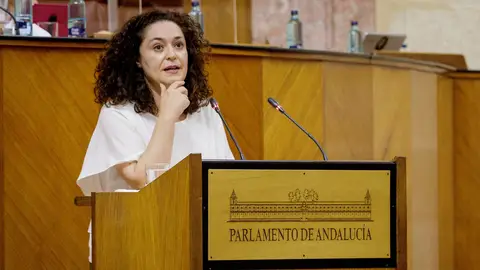 La candidata a la Junta de Andalucia de Por Andalucía, Inmaculada Nieto La candidata a la Junta de Andalucia de Por Andalucía, Inmaculada Nieto