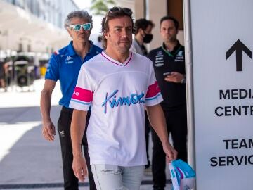 Fernando Alonso en el GP de Miami