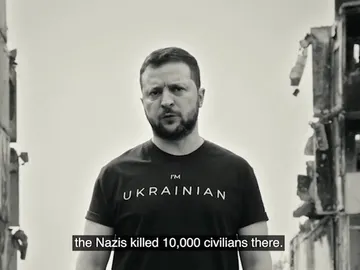 El vídeo de Zelenski donde advierte que Rusia está llevando "una reconstrucción sangrienta del nazismo en Ucrania" El vídeo de Zelenski donde advierte que Rusia está llevando "una reconstrucción sangrienta del nazismo en Ucrania"