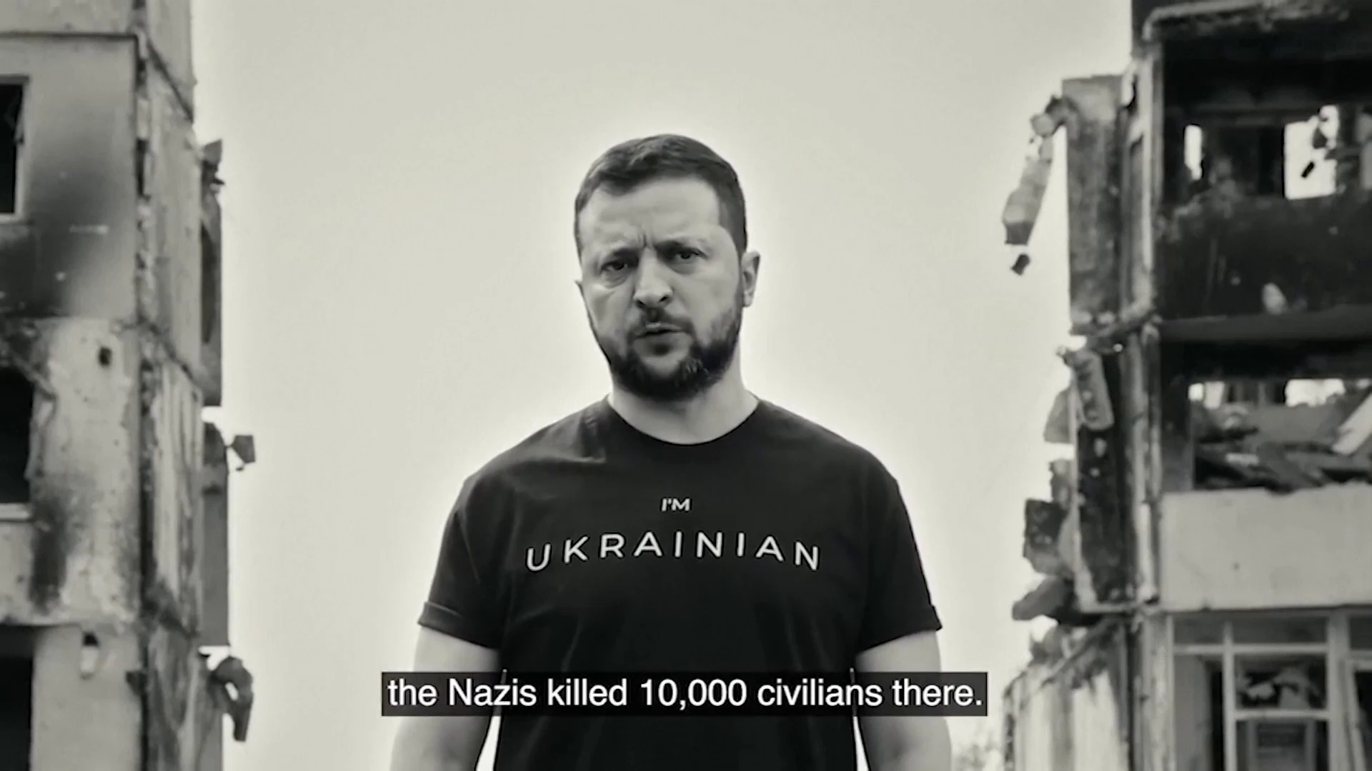 El v&iacute;deo de Zelenski donde advierte que Rusia est&aacute; llevando "una reconstrucci&oacute;n sangrienta del nazismo en Ucrania"