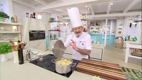 Cuece las hortalizas Cuece las hortalizas