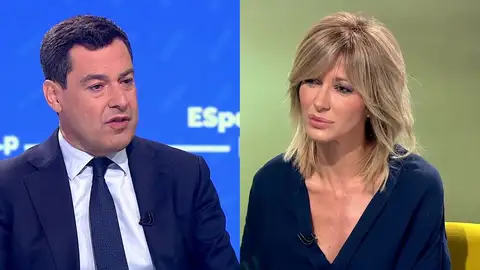 Juanma Moreno en Espejo Público. Juanma Moreno en Espejo Público.