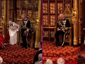 La diferencia de la apertura del Parlamento británico sin Isabel II