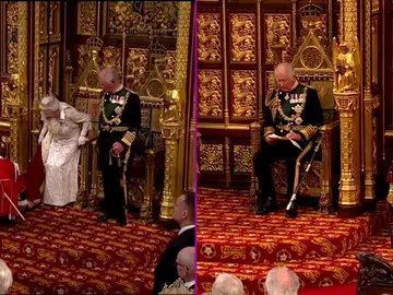 La diferencia de la apertura del Parlamento británico sin Isabel II La diferencia de la apertura del Parlamento británico sin Isabel II