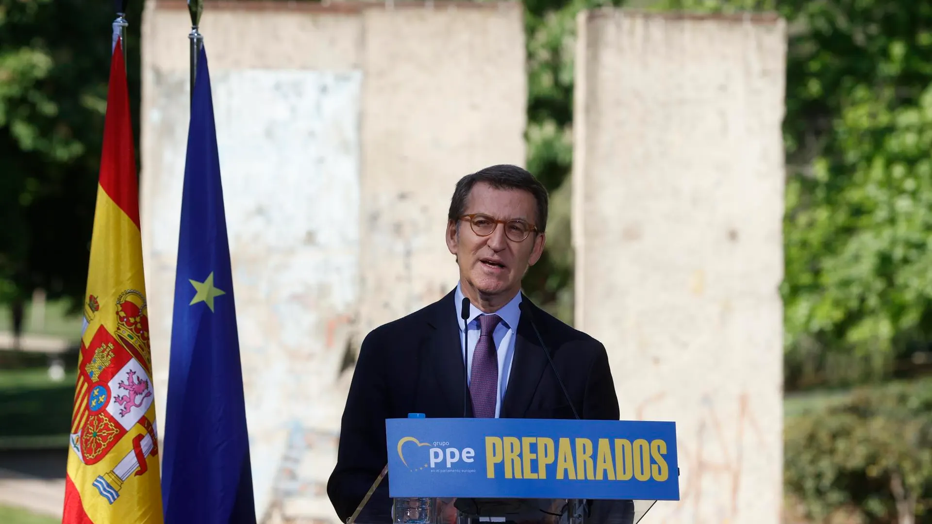 El líder del Partido Popular, Alberto Núñez Feijóo El líder del Partido Popular, Alberto Núñez Feijóo