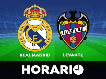 Real Madrid - Levante: Horario y dónde ver el partido de La Liga Santander