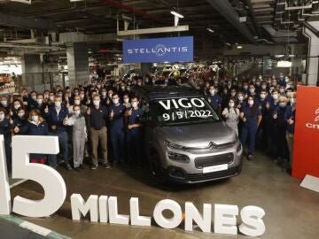 La factoría de Stellantis en Vigo produce su vehículo número 15 millones