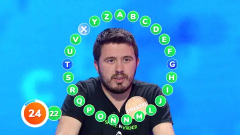 Máxima emoción en ‘El Rosco’ entre Orestes y Marisa: ¡El bote de ‘Pasapalabra’ llega a un millón de euros! Máxima emoción en ‘El Rosco’ entre Orestes y Marisa: ¡El bote de ‘Pasapalabra’ llega a un millón de euros!