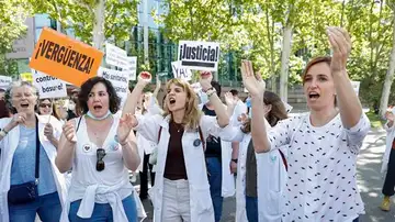 Huelga de médicos especialistas en Madrid
