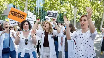 Huelga de médicos especialistas en Madrid Huelga de médicos especialistas en Madrid