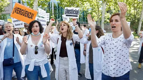 Huelga de médicos especialistas en Madrid Huelga de médicos especialistas en Madrid