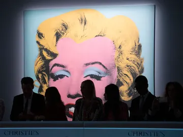 La pintura más cara del siglo XX: una pintura de Marilyn Monroe de Andy Warhol La pintura más cara del siglo XX: una pintura de Marilyn Monroe de Andy Warhol