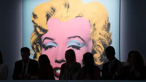 La pintura más cara del siglo XX: una pintura de Marilyn Monroe de Andy Warhol La pintura más cara del siglo XX: una pintura de Marilyn Monroe de Andy Warhol