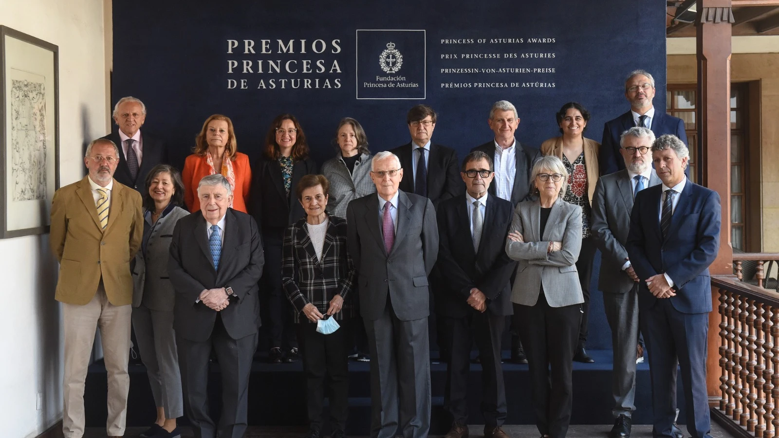 Los miembros del jurado del Premio Princesa de Asturias de Comunicaci&oacute;n y Humanidades 2022