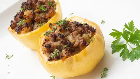 La receta de hoy de Arguiñano: manzanas rellenas de carne, "vais a flipar" La receta de hoy de Arguiñano: manzanas rellenas de carne, "vais a flipar"