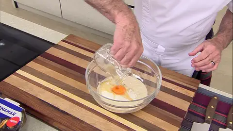 Mezcla con una varilla Mezcla con una varilla