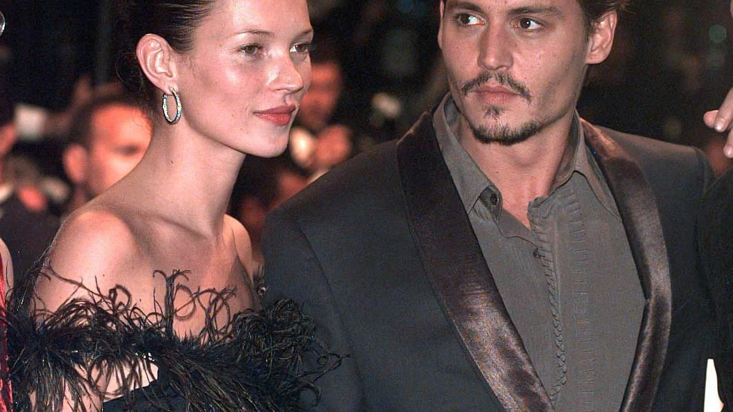 Kate Moss y Johnny Depp Kate Moss y Johnny Depp