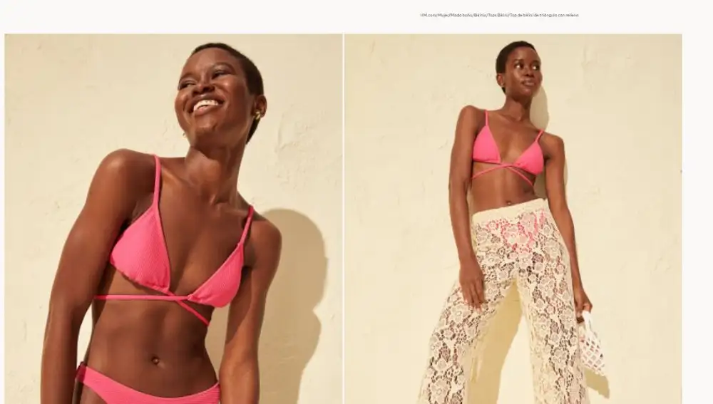 El bikini de H&M que se adapta a los cuerpos: desde la talla 32 hasta la 52
