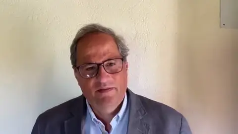 Respuesta de Torra a la condena del TSJC Respuesta de Torra a la condena del TSJC