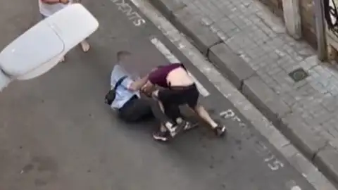 Agresión Barcelona Agresión Barcelona