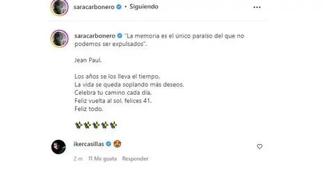Iker y Sara Iker y Sara