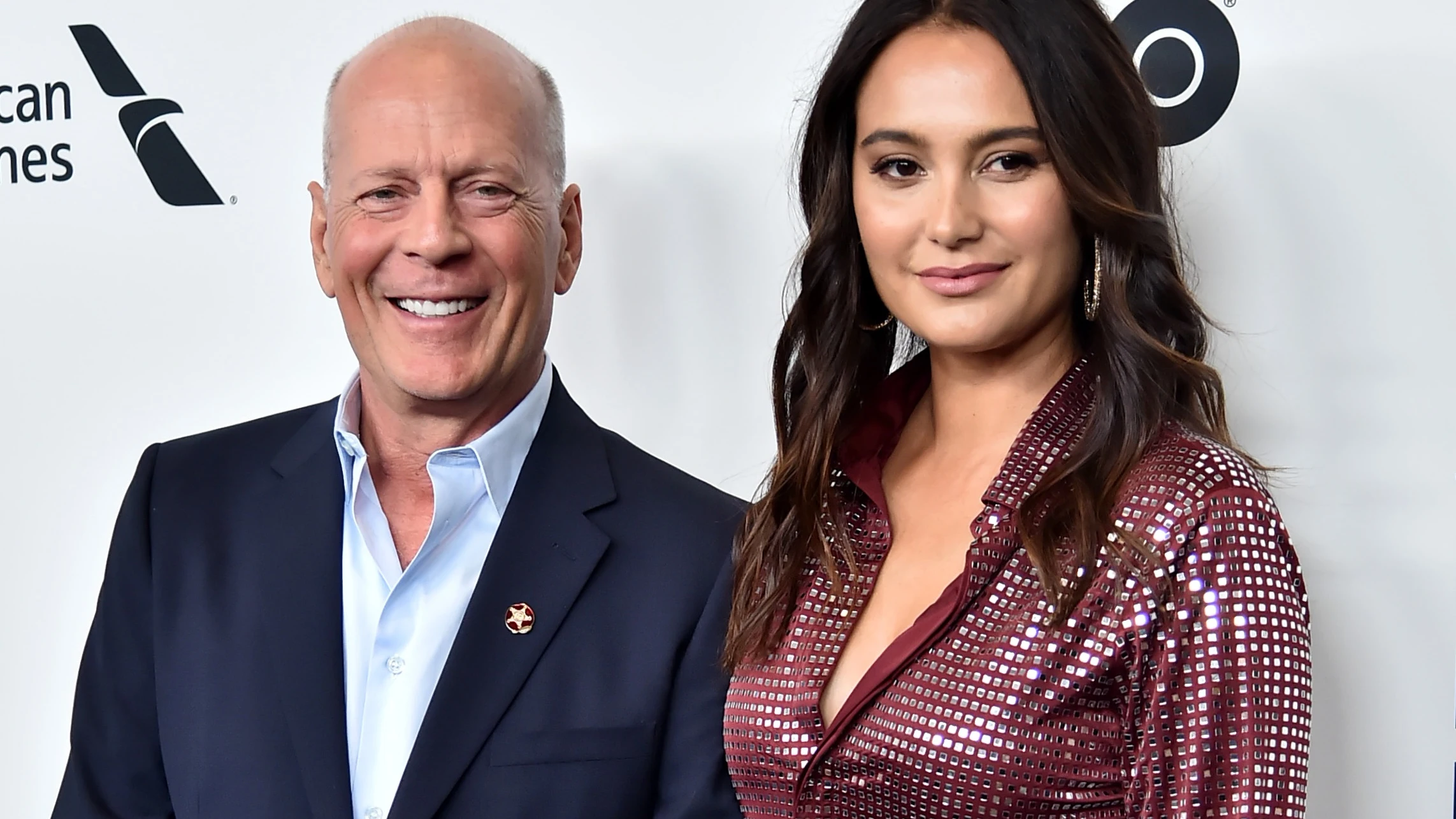 Bruce Willis con su mujer Emma Heming